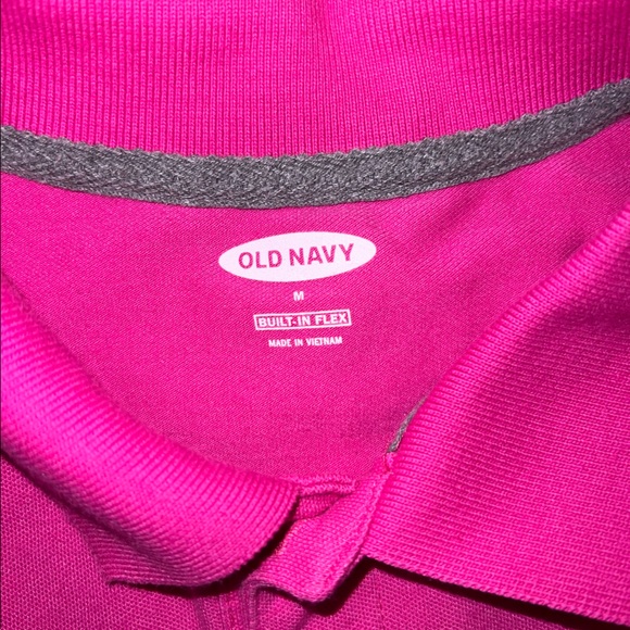 Mens Old Navy Built-in Flex Polo sz M - Picture 3 of 3